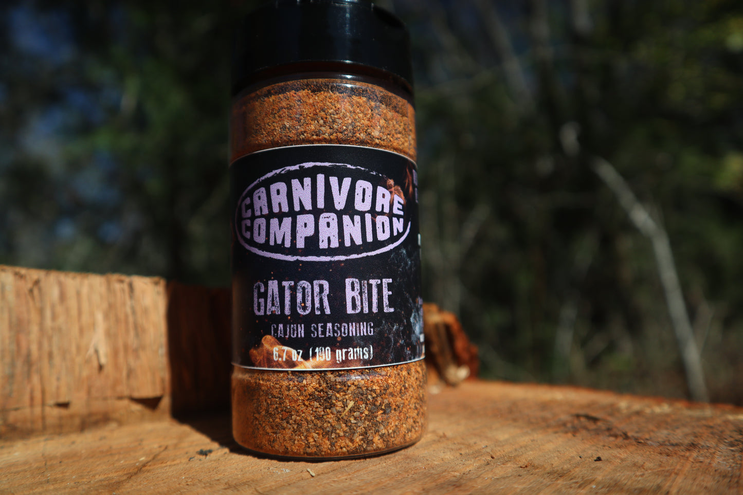 Gator Bite Cajun Seasoning 5.7 Oz Bottle | 5 SIMPLE Ingredient Seasoning