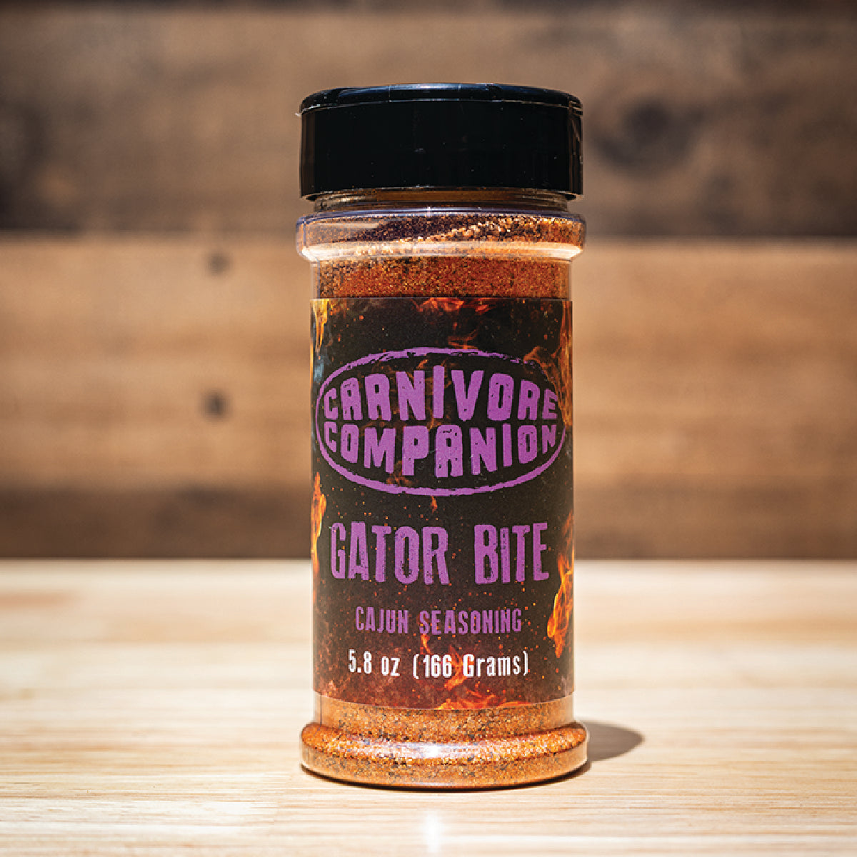 Gator Bite 5.8 Oz Bottle Cajun Seasoning | 5 SIMPLE Ingredient Seasoning