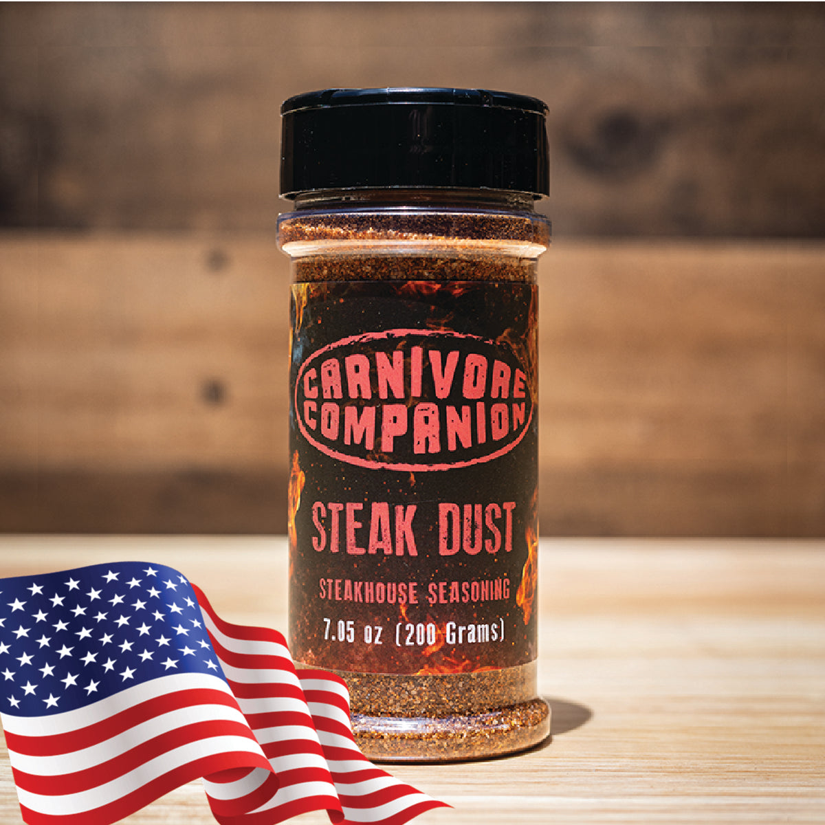 Steak Dust Steakhouse Seasoning 7.05 Oz or 14.1 Oz Shaker Bottle | Carnivore Companion