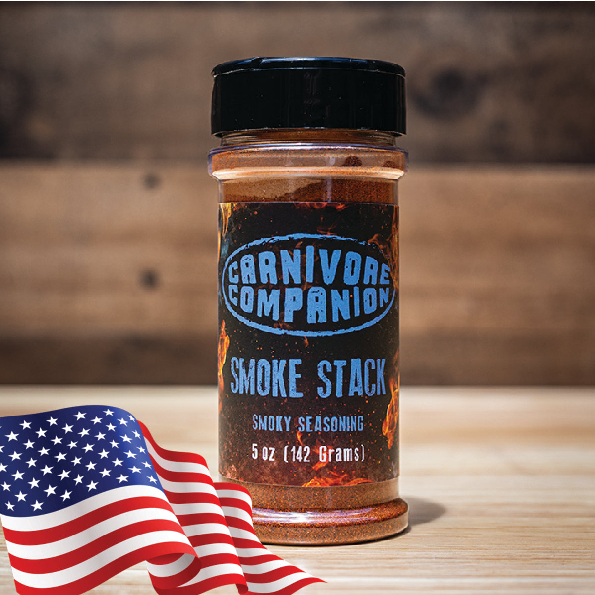Smoke Stack Smoky Seasoning 5.0 Oz Shaker Bottle | Carnivore Companion
