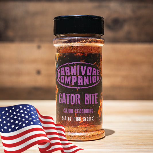 Gator Bite Cajun Seasoning 5.8 Oz Shaker Bottle | Carnivore Companion
