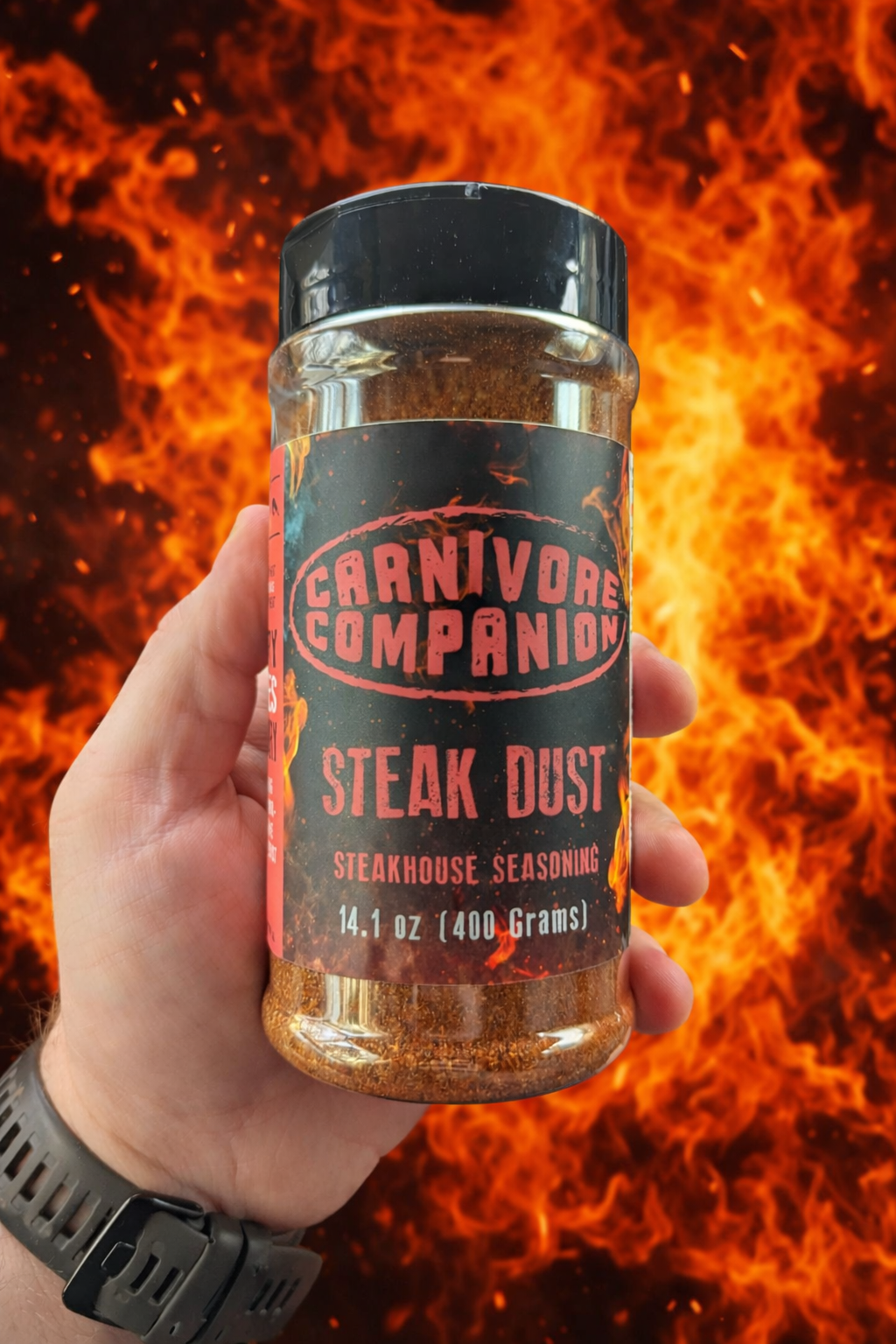 Steak Dust - 7.05 Oz Bottle Steakhouse Seasoning | 7 SIMPLE Ingredients Seasoning