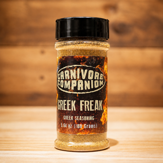 Greek Freak Greek Meat Seasoning 5.64 Oz Shaker Bottle | Carnivore Companion