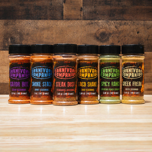 6 Bottles Of Seasoning from Carnivore Companion in the Everything Bundle