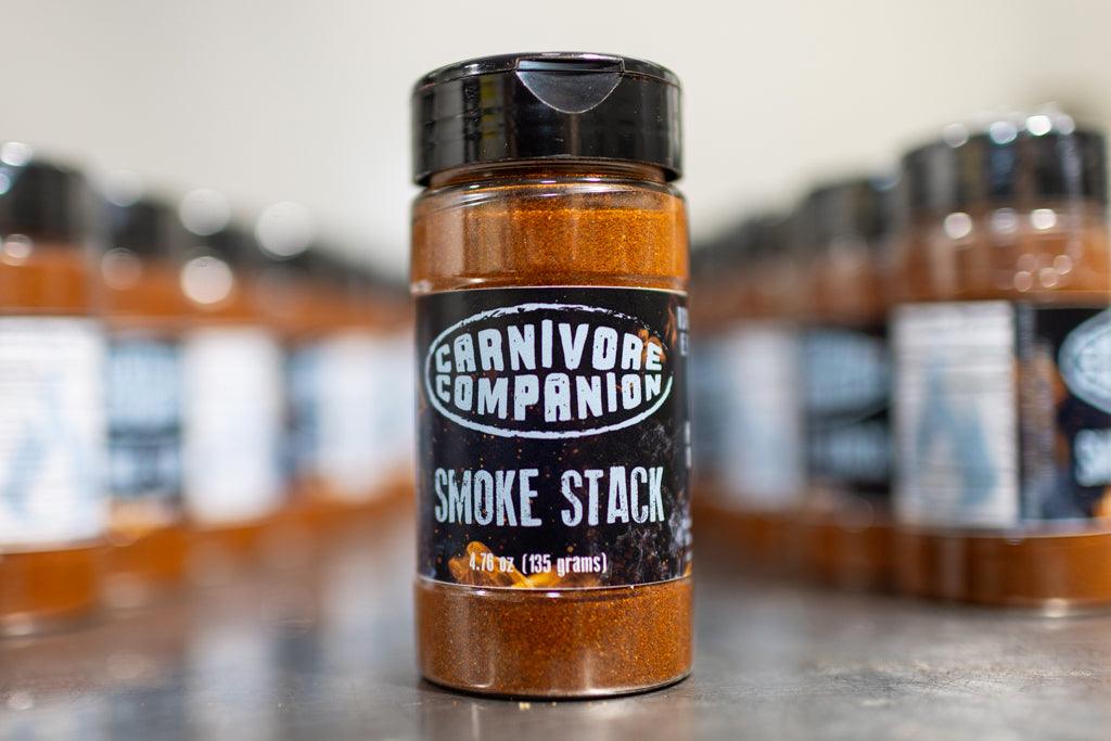 Smoke Stack - 4.76 Oz Bottle | 4 SIMPLE Ingredients Seasoning - Carnivore Companion