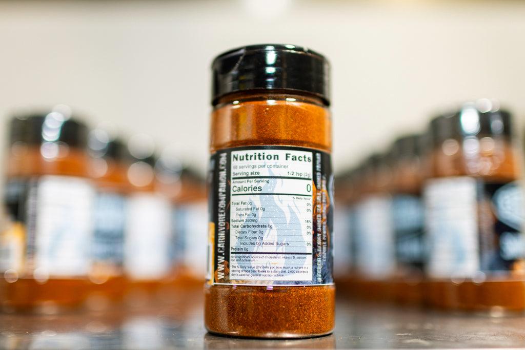 Smoke Stack - 4.76 Oz Bottle | 4 SIMPLE Ingredients Seasoning - Carnivore Companion